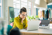 Fujitsu ScanSnap iX1600 A4 CIS Dokumentenscanner WiFi USB...