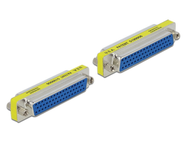 DELOCK D-Sub HD 50 Pin Gender Changer Buchse zu Buchse