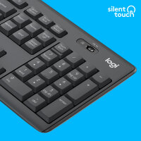 LGN Logitech MK295 Wireless Silent Desktopset US Layout
