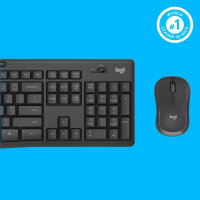 LGN Logitech MK295 Wireless Silent Desktopset US Layout