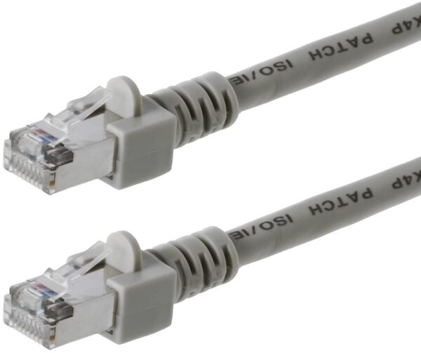 EFB RJ45 Patchkabel SF/UTP, Cat.5e, PVC, CCA, 5m, grau