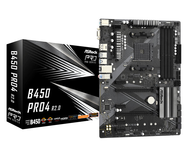 ASRock B450 Pro4 R2.0 ATX
