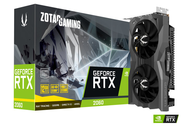 12GB Zotac RTX2060 Twin Fan