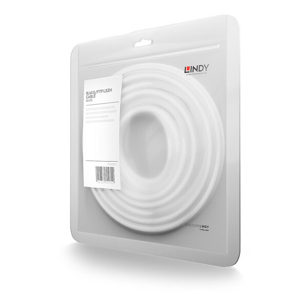 Lindy 47322 Netzwerkkabel Weiß 1 m Cat7 S/FTP (S-STP)