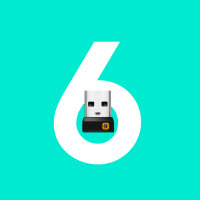 Logitech M705 Marathon Wireless Mouse 7 Tasten black