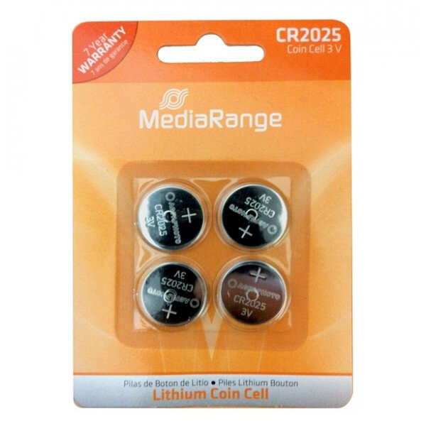 MediaRange Batterie Mediarange Knopfzelle Blister Lithium/CR