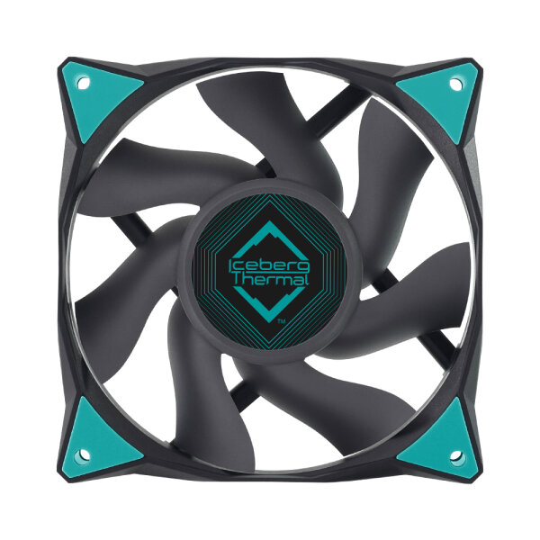 Iceberg Thermal IceGALE 120mm Case Fan Black PWM 12cm Lüfter