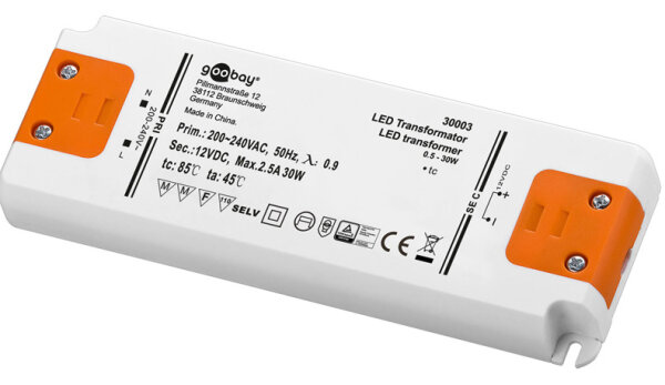 Goobay LED Trafo 12V/30W