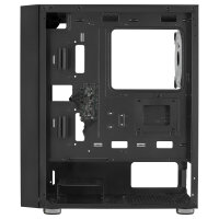 AeroCool Graphite ARGB v3 Window Black Edition Midi-Tower MicroATX / ATX / MiniITX ohne Netzteil