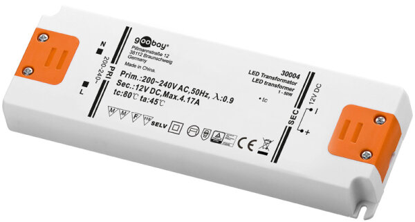 Goobay LED Trafo 12V/50W