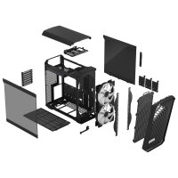 Fractal Design Torrent Compact Black RGB TG Light Tint Edition 46.65l Glasfenster