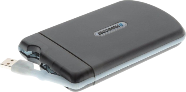 2TB Freecom ToughDrive USB 3.0 Micro-B grau 2,5 Zoll extern Festplatte wasserfest