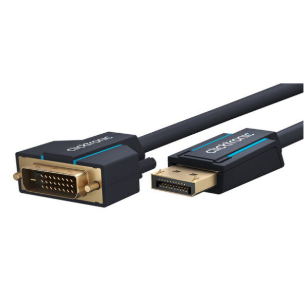 Clicktronic DP/DVI 2m aktiv