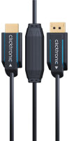 Clicktronic DP/HDMI 10m aktiv