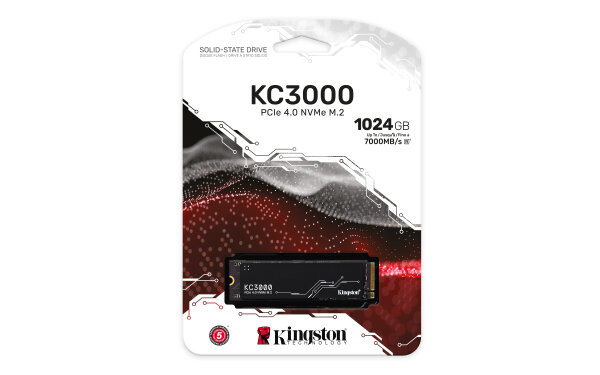 1TB Kingston KC3000 M.2 NVMe
