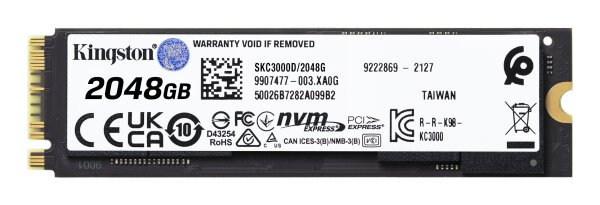 2TB Kingston KC3000 M.2 NVMe