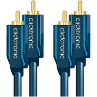 Clicktronic Casual RCA 1m