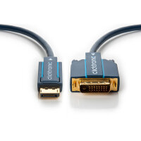 Clicktronic DP/DVI 5m aktiv