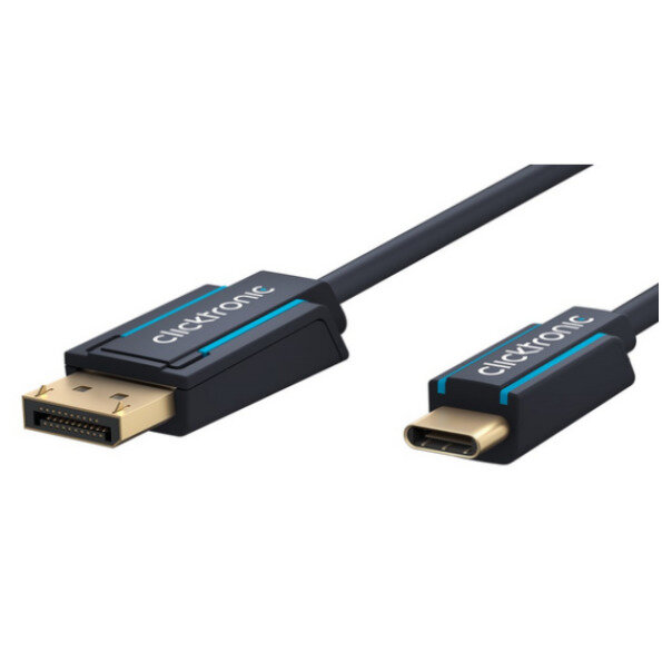 Clicktronic USB-C/DP1.2 1m