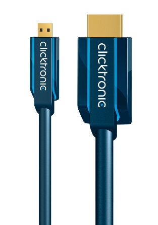 Clicktronic HDMI/Micro HDMI 3m