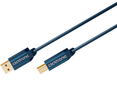 Clicktronic USB 2.0 A/B 3m