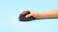 Logitech Wireless Mouse Lift Ergonomic black retail