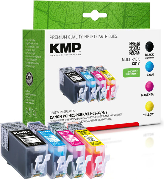 KMP C81V Canon PGI-525/CLI-526