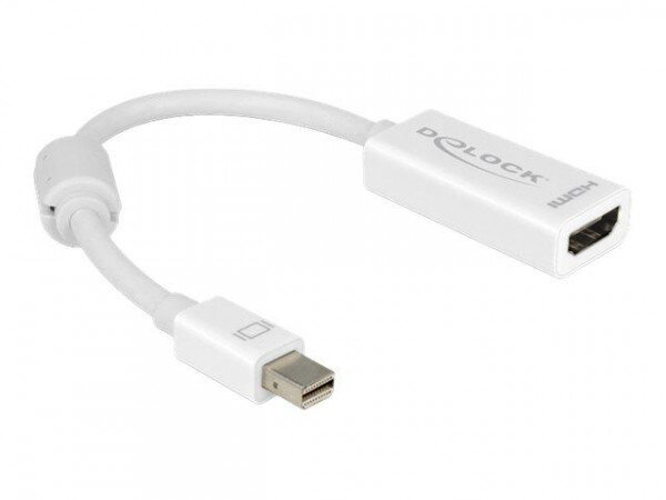 DELOCK Displayport Adapter mini DP -> HDMI St/Bu weiß
