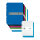 Herlitz Dokutasche     A4 PP farbl. transp. z.Abheften 1er