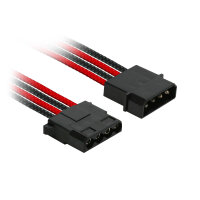 Nanoxia 4p/3x 4pin Molex 30cm