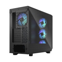 Fractal Design Meshify 2 Lite RGB Black TG Light Tint Edition Midi TowerEAT ATX schwarz