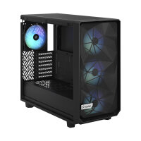 Fractal Design Meshify 2 Lite RGB Black TG Light Tint Edition Midi TowerEAT ATX schwarz