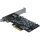 Inter-Tech PCIe Adapter Karte ARGUS KC-008, PCIeX4->USB3.2 retail
