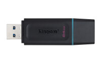 64GB Kingston DT Exodia Black USB 3.0 Typ-A Stick schwarz / türkis