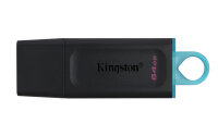 64GB Kingston DT Exodia Black USB 3.0 Typ-A Stick schwarz / türkis