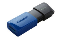 64GB Kingston DT DataTraveler Exodia M USB 3.0 Typ-A Stick Slider blau/schwarz