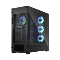 FRACTAL DESIGN Geh Pop XL Air RGB Black TG Clear Tint