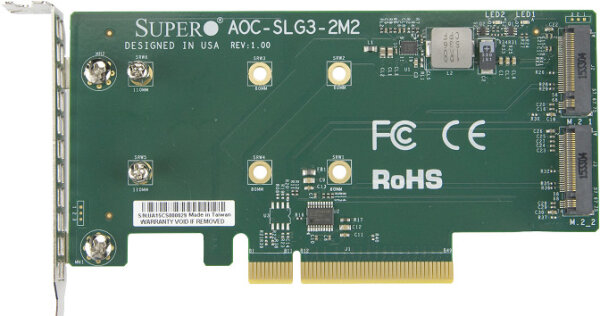 Supermicro PCIe -> M.2 PCIe