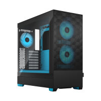 Fractal Design Pop Air RGB Cyan Core TG Clear Tint Edition