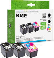 KMP Patrone HP HP301XL CH563EE Multipack BK/C/Y/M...