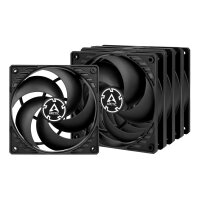 Arctic P12 Case Fan 5er Set 120mm Lüfter schwarz