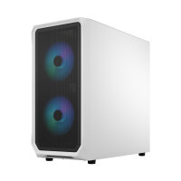 FRACTAL DESIGN Geh Focus 2 RGB White TG Clear Tint