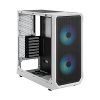 FRACTAL DESIGN Geh Focus 2 RGB White TG Clear Tint