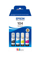 Patrone Epson 104 4er-Pack black + color               T00P6