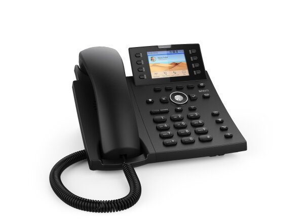 Snom D335 VoIP Telefon schwarz
