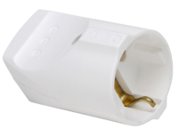 Kopp Schukokupplung 16A IP20 weiss