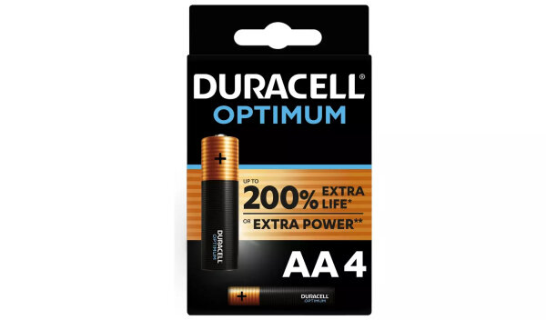 Duracell Optimum Mignon 4er