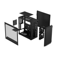 FRACTAL DESIGN Geh Focus 2 Black TG Clear Tint