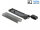DELOCK Ext Gehäuse USB Type-C M.2 NVMe PCIe oder SATA SSD