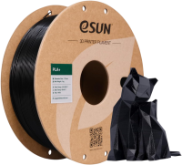 eSUN PLA+ Filament Spule 1kg 1.75mm schwarz